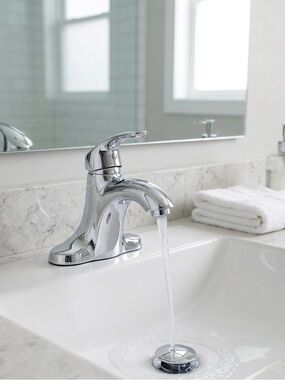 Seasons Anchor Point Single Handle Bath Faucet Chrome 1.2GPM Pop Up Hole 158227